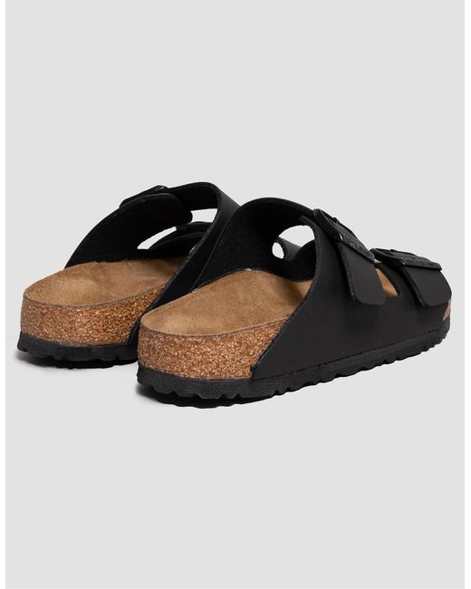 Birkenstock Arizona Brown Narrow Birko-Flor Sandals