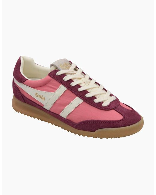Gola Pink Firefly Trainer-Bubblegum/Cerise/Off