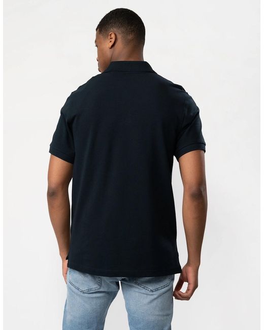 Belstaff Black Short Sleeved Polo for men