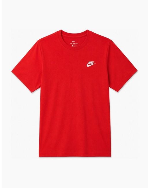 Nike Embroidered Logo Swoosh T Shirt for men