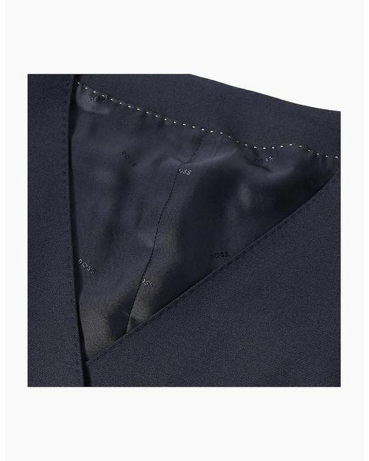 Boss Blue Harvers Vest 224Lc 10245471 for men