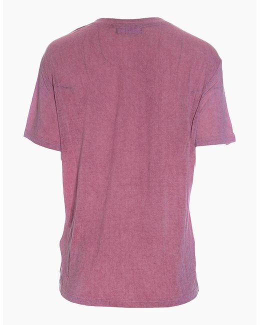 DIESEL Pink T Mori T Shirt Crew Neck Short Sleeve Casual Summer Cotton Top New