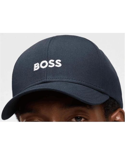 Boss Blue Zed Embroidered Logo Cap for men