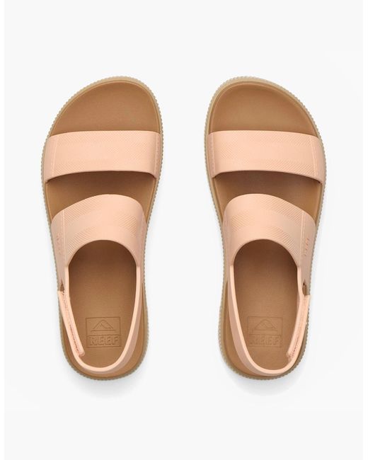 Reef White Water Vista Higher Platform Sandals Bellini/Tan
