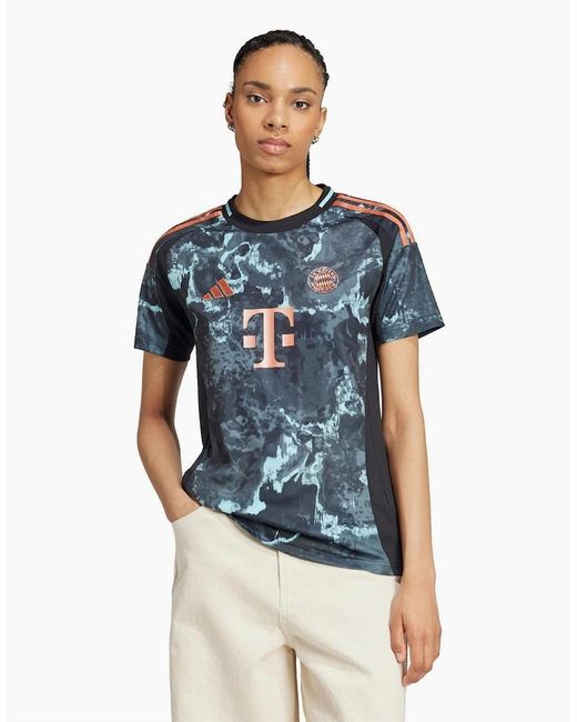 Adidas Blue A Jsy W Football Shirt