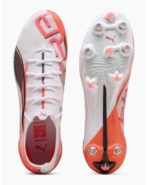 PUMA Pink Ultra 5 Soft Ground Football Rugby Boots for men