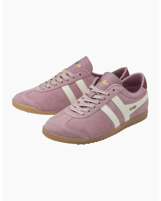 Gola Purple Bullet Suede Trainers