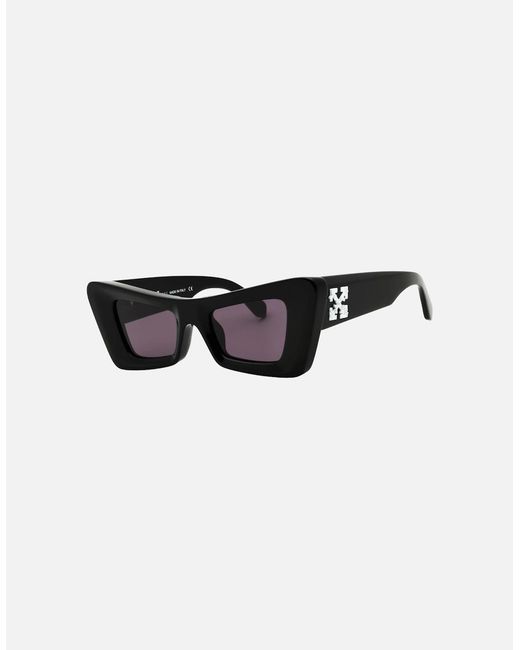Off-White c/o Virgil Abloh Brown Af Accra Thick Framed Sunglasses