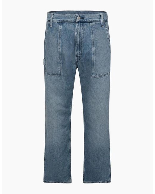 Levi's Blue Levi's 555 Relaxed St for men
