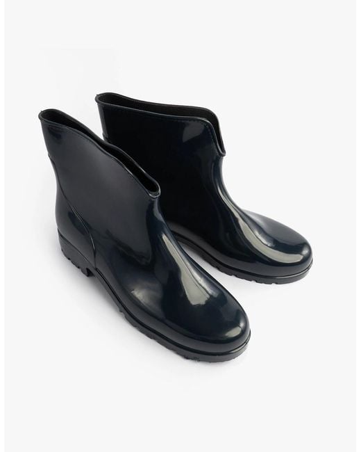 Mud Dogs Blue Paola Ankle Wellies