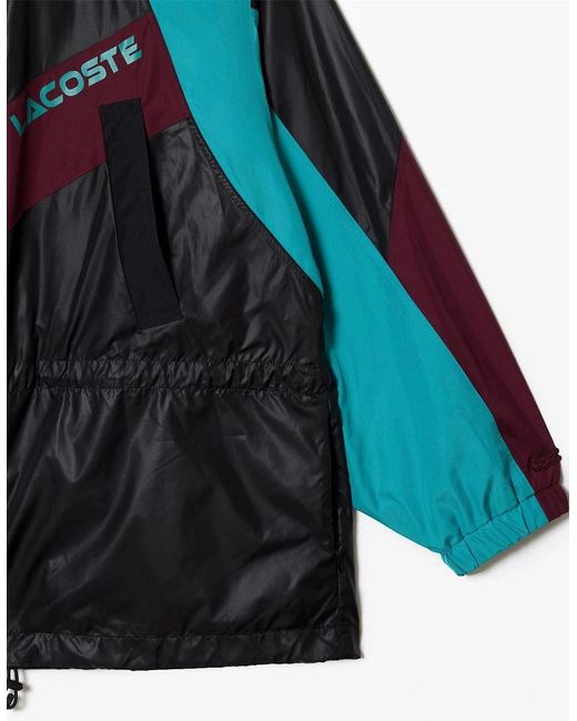 Lacoste Blue Blouson Rain Anorak