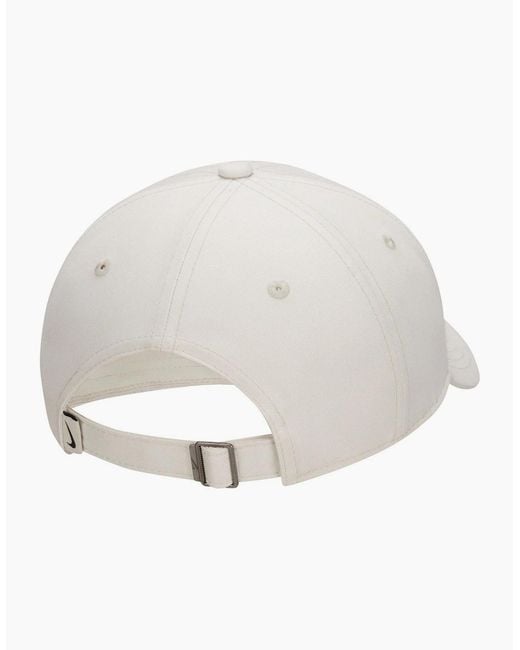 Nike White Unstructured Swoosh Cap Adults for men