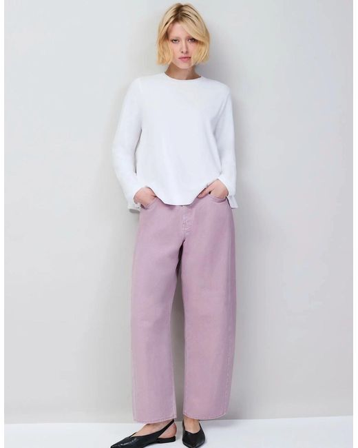 Ro&zo Purple Barrel Leg Jeans