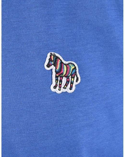 Paul Smith Blue Reg Fit T-Shirt for men