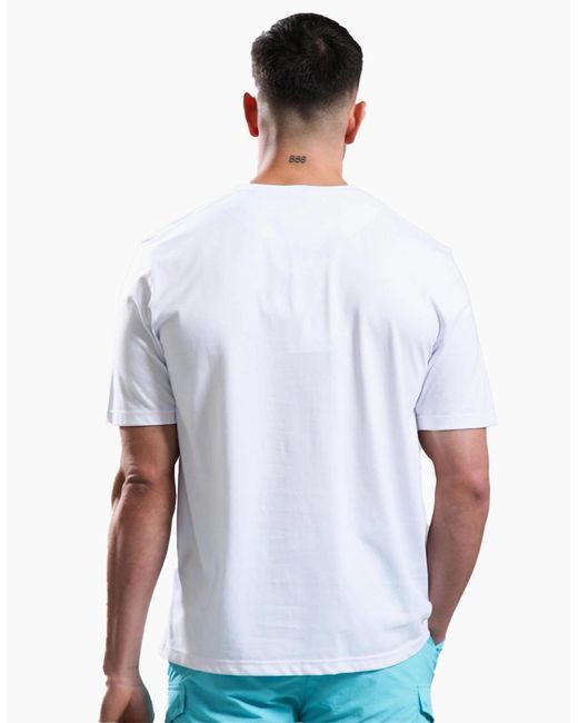 Marshall Artist White Thermo T-Shirt/Mint for men