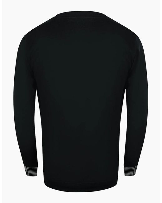 Roberto Cavalli Black Cavalli Class Multi Logo Sweatshirt for men