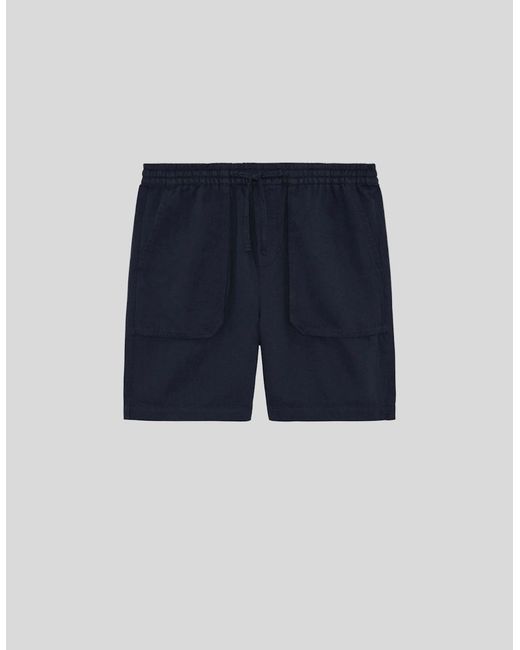 Lyle & Scott Natural Linen Blend Shorts for men