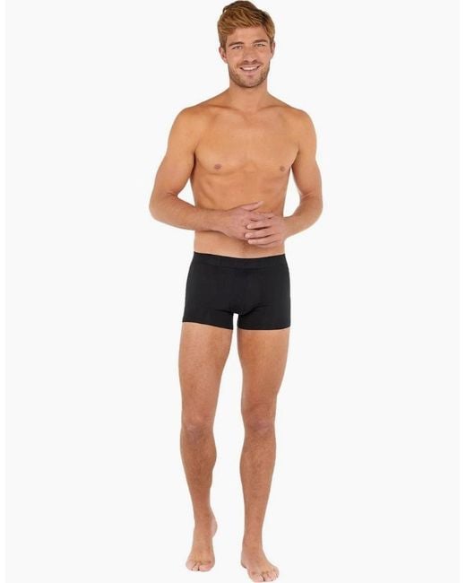 Hom Black Boxerlines 3-Pack Basic Boxer Briefs for men