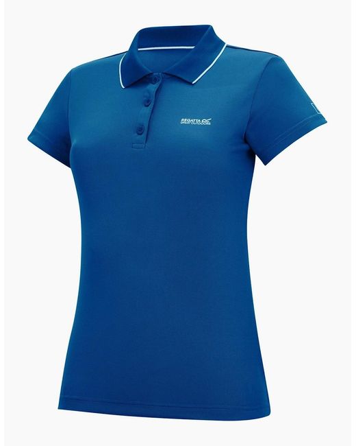 Regatta Blue Ladies Maverick V Polo Shirt