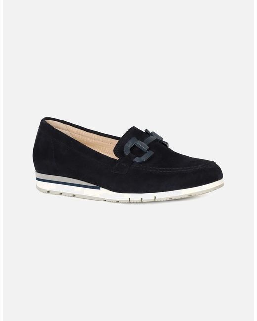 Gabor Blue Baby Loafers