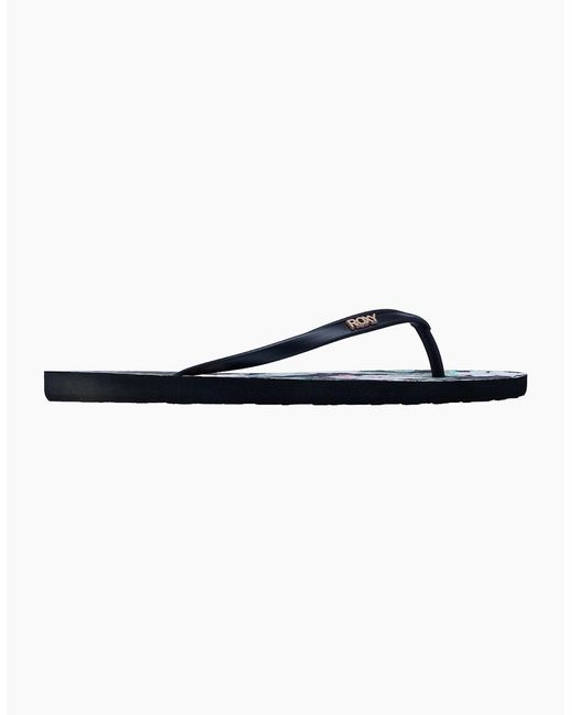 Roxy Blue New Viva Printed Sandals