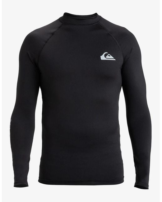 Quiksilver Blue Everyday Upf 50 0 Long Sleeve Rash Vest for men