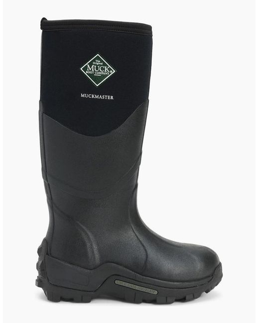 Muck Boot Black Muckmaster Hi Wellingtons