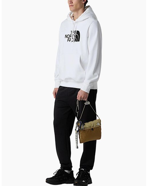 The North Face Gray Drew Peak Hoodie Casual Sweatshirts Overhead Pullover Hoody for men
