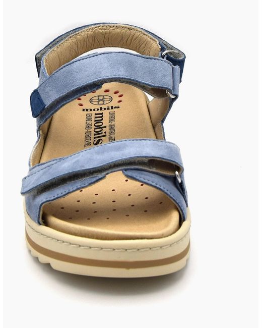 Mephisto Blue Elora Sandal