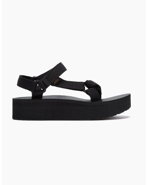 Teva Black Flatform Universal Sandals