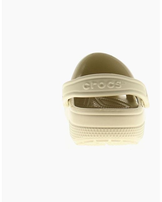 CROCSTM Natural Clog Sandals Classic Slip On Uk Size