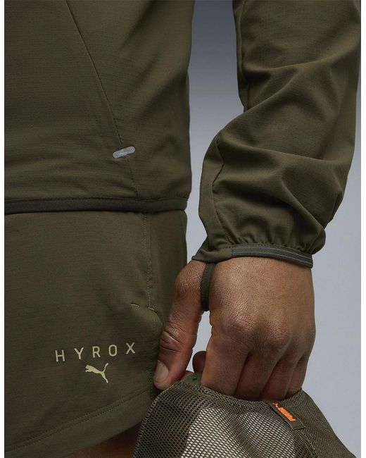 PUMA Green X Hyrox Ultraweave Performance Training Jacket for men