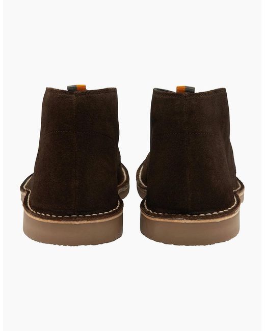 Frank Wright Black Edwin Desert Boots for men