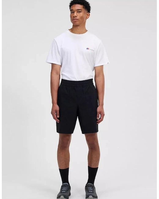 Berghaus White Explorer Shorts for men