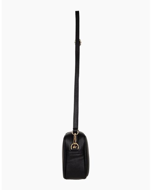Elie Beaumont Black Crossbody 2 Customisable Handbag