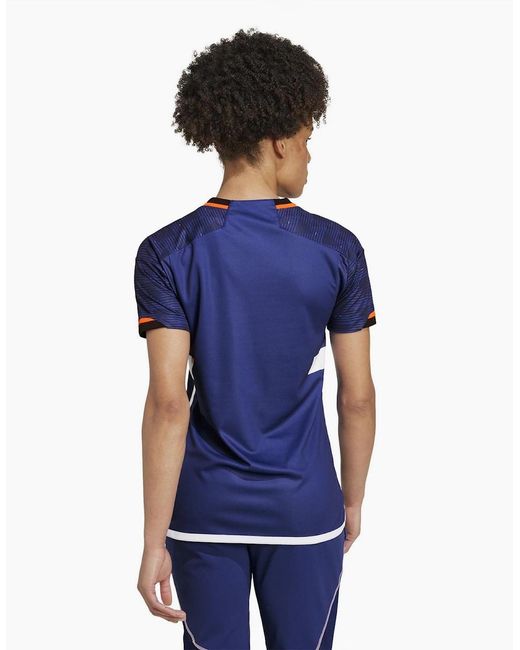 Adidas Blue F Hb Jersey W Gym Top