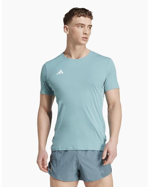 Adidas Blue Essentials Running T-Shirt for men