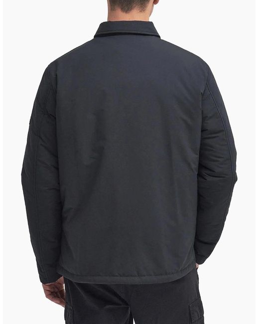 Barbour Black Distill Quilted Jacket for men