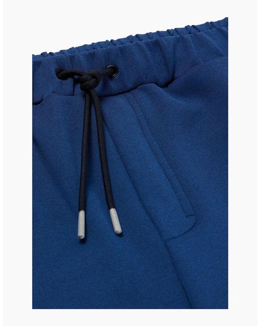 Boss Blue Hicon Tracksuit Bottoms With Reflective Detail for men