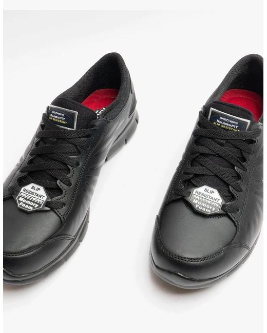 Skechers Black 76551Ec Eldred Sr Low Top Shoes
