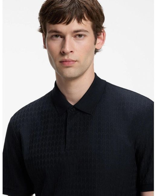 Boss Black Boss H Parlay 321 Polo Shirt 404 Dk for men