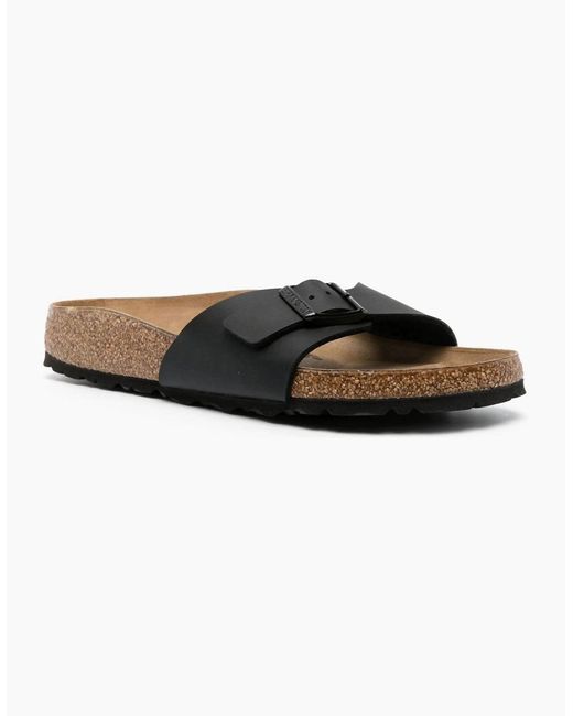Birkenstock Madrid Black Madrid Birko-Flor Narrow