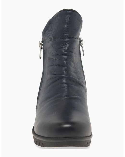 Lotus Black Cordelia Ankle Boots