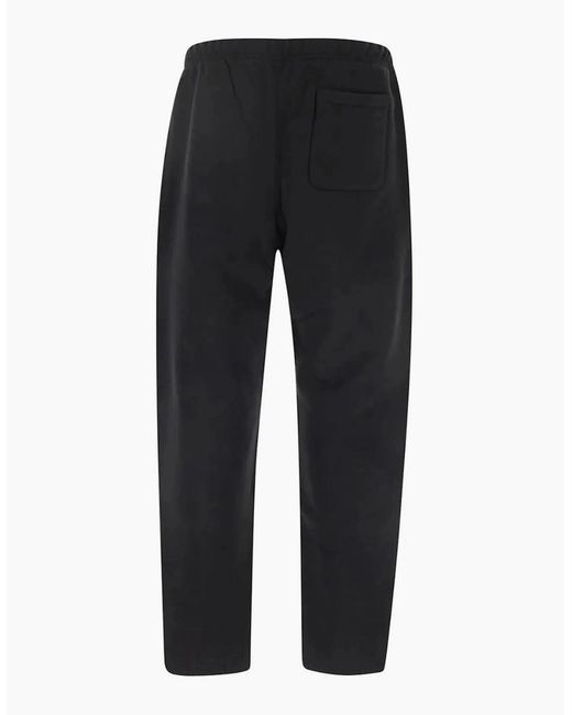 Moncler Black 1952 Patch Logo Sweatpants for men