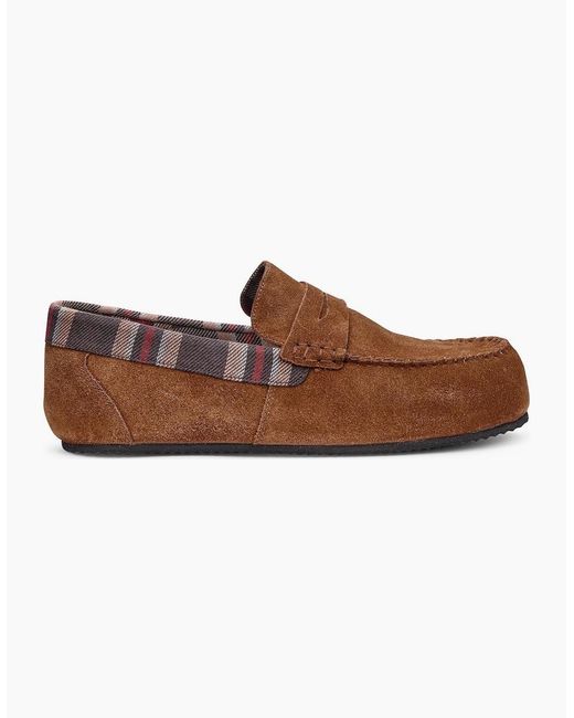 Hotter Brown Solace Slippers for men