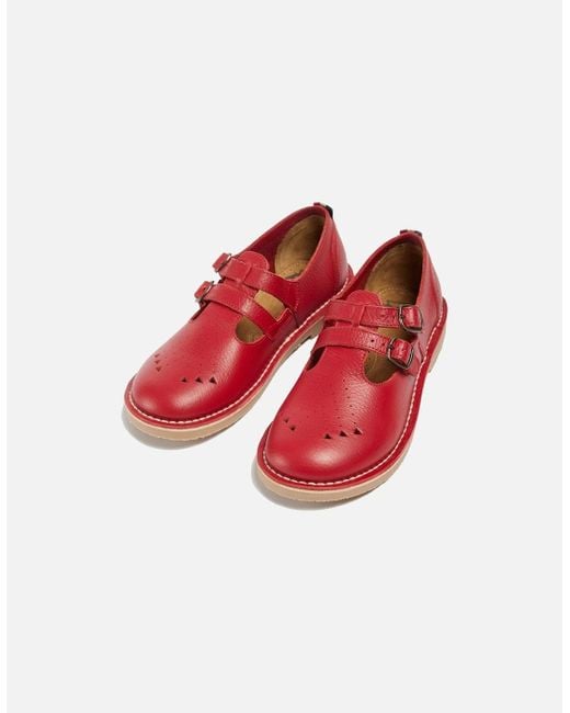 Pod Red Marley Leather Shoes