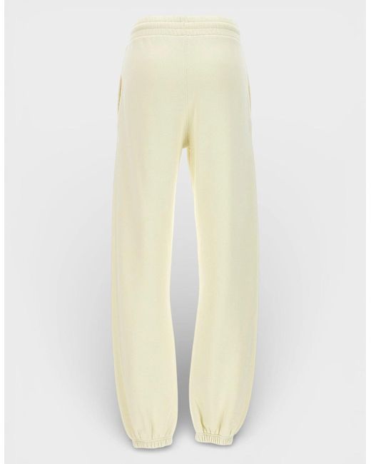Off-White c/o Virgil Abloh Natural Flock Cuff Sweatpant