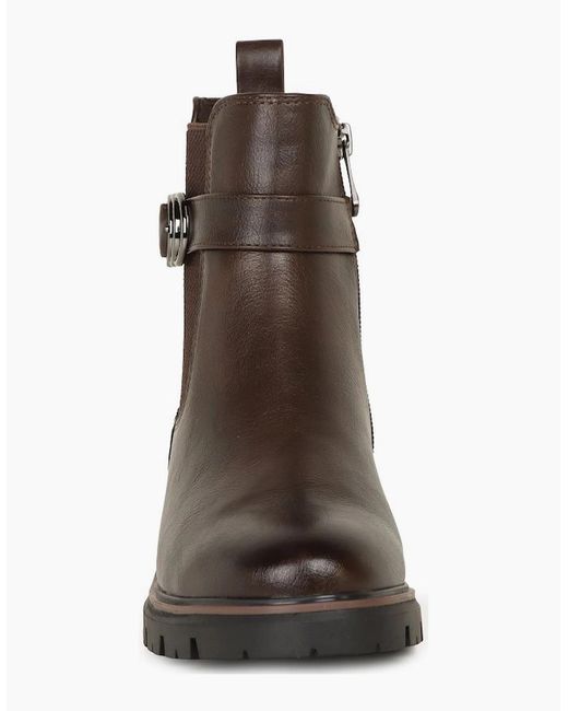 Marco Tozzi Brown Burgos Chelsea Boots