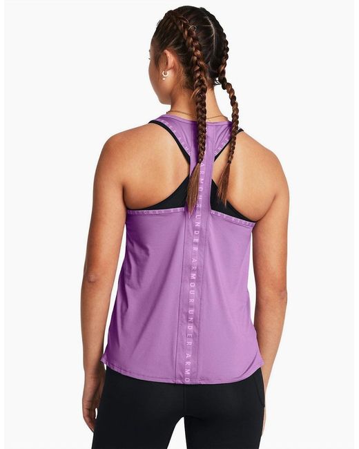 Under Armour Purple Armour Knockout Tank Top