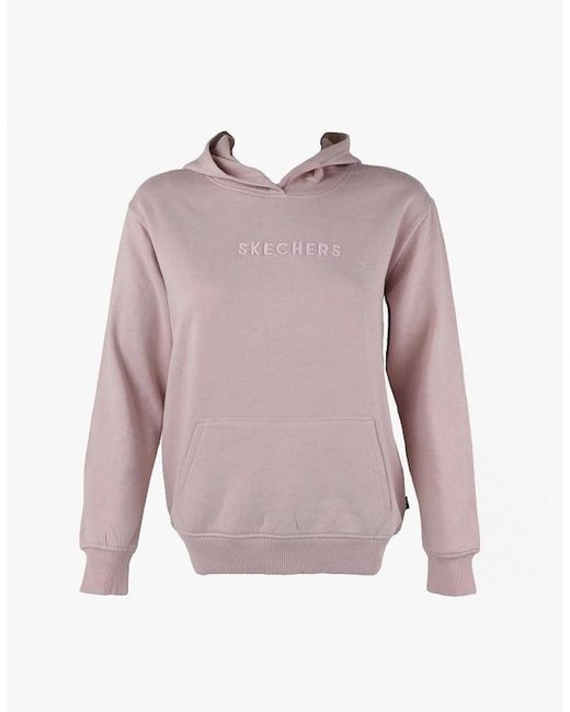 Skechers Pink Whd69/Lpk Signature Cotton Hoodie